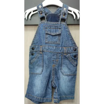 Salopeta Denim C&A Baby Club albastru pentru Baieti 74 foto 2