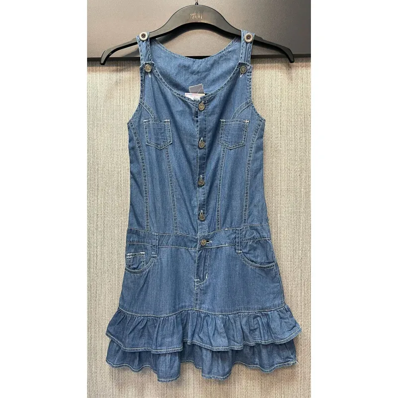 Rochie Denim Yes Miss albastru pentru Fete 12 ani