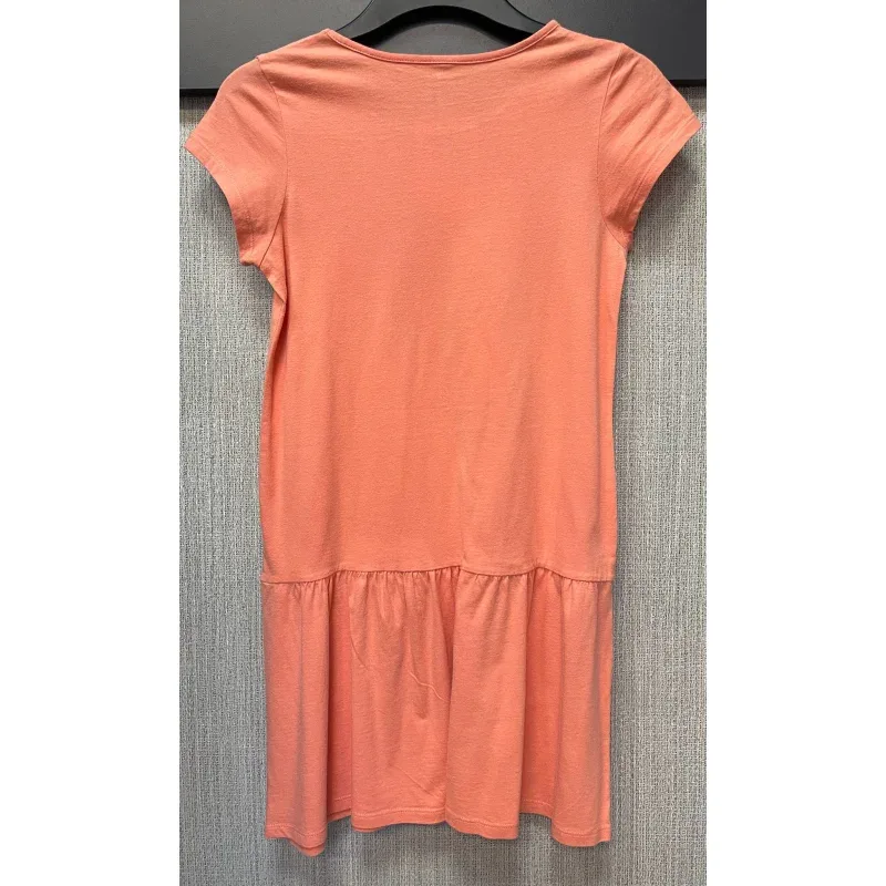 Rochie Bumbac Fără brand portocaliu Cu imprimeu pentru Fete 152