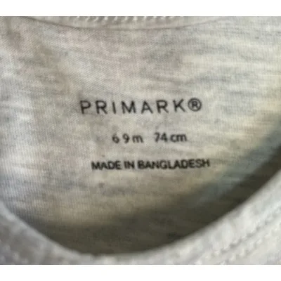 Tricou Bumbac Primark gri Cu imprimeu pentru Baieti 74 foto 4