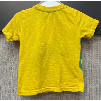 Tricou Bumbac Primark galben pentru Baieti 68 foto 3