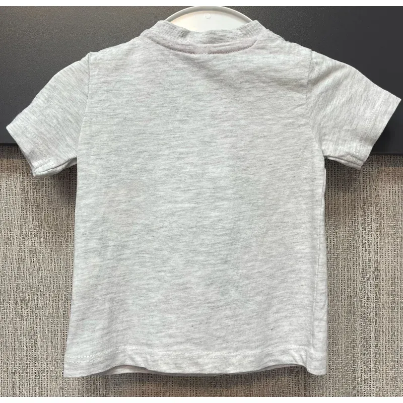 Tricou Bumbac Fără brand gri Cu imprimeu pentru Baieti 62