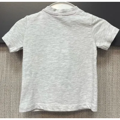 Tricou Bumbac Fără brand gri Cu imprimeu pentru Baieti 62 foto 3