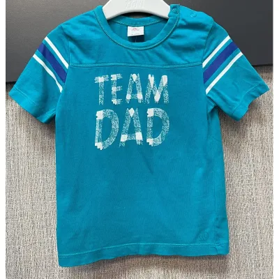 Tricou Bumbac s.Oliver turcoaz Cu imprimeu 74 foto 2