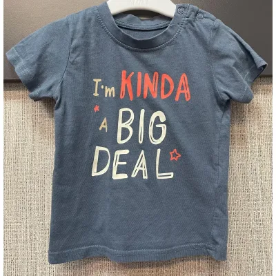 Tricou Bumbac Primark albastru Cu imprimeu pentru Baieti 74 foto 2