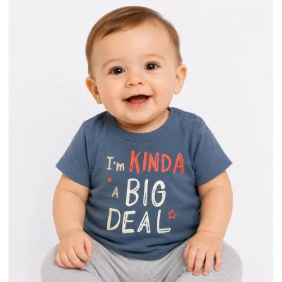 Tricou Bumbac Primark albastru Cu imprimeu pentru Baieti 74