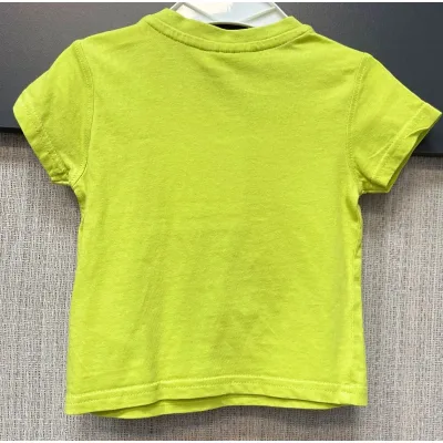 Tricou Bumbac Ergee galben Cu imprimeu pentru Baieti 68 foto 3