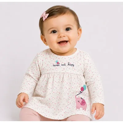 Bluza Bumbac C&A Baby Club alb pentru Fete 74