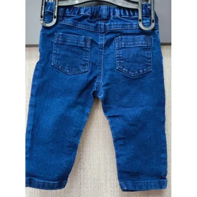Blugi Denim C&A Baby Club albastru pentru Baieti 68 foto 3
