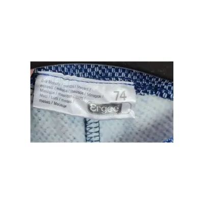 Pantalon Amestec materiale Ergee albastru pentru Baieti 74 foto 4