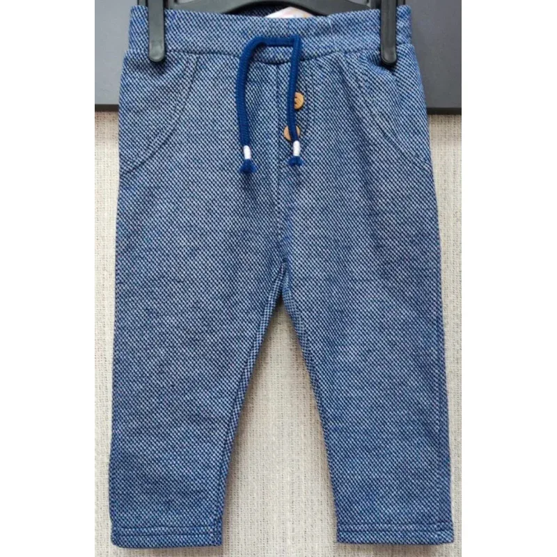Pantalon Amestec materiale Ergee albastru pentru Baieti 74