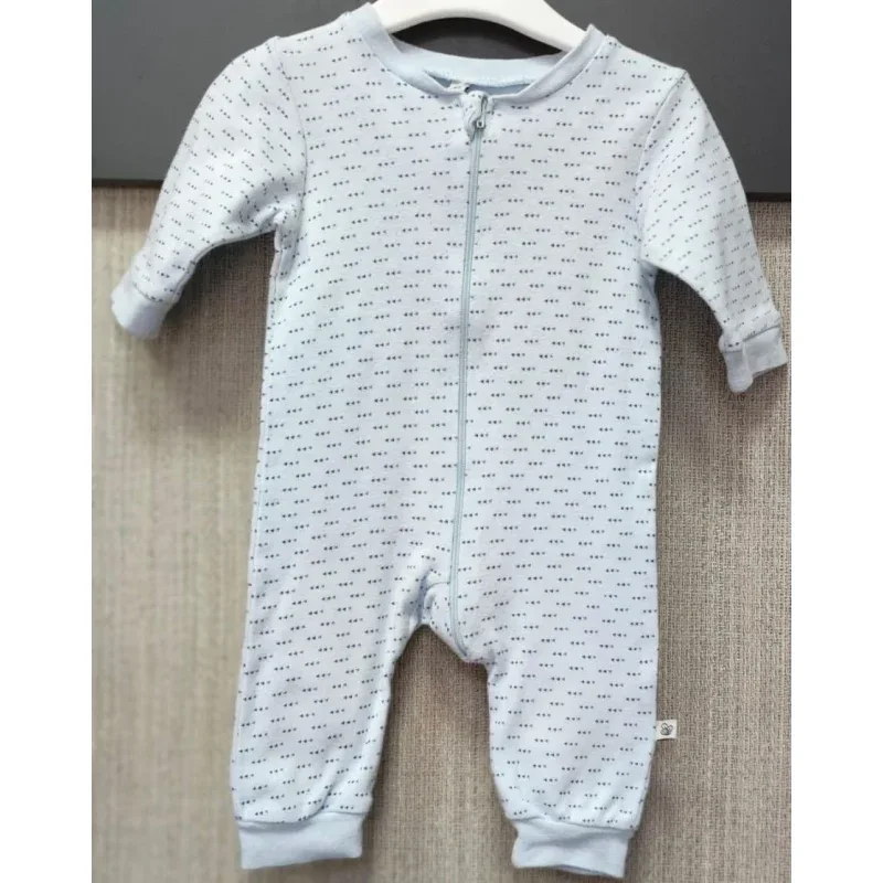 Salopeta Bumbac Fără brand bleu Cu imprimeu pentru Bebe 62