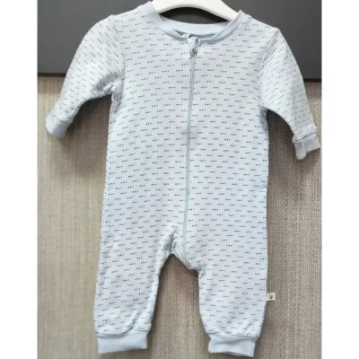 Salopeta Bumbac Fără brand bleu Cu imprimeu pentru Bebe 62 foto 2