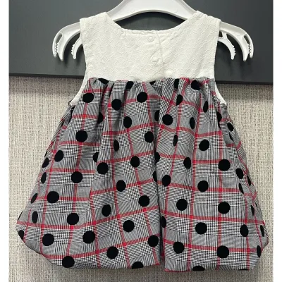 Rochie Amestec materiale Befado alb rosu negru Cu imprimeu 74 foto 3