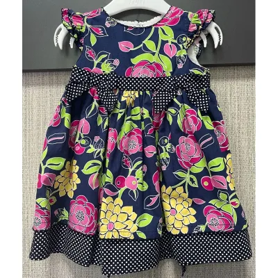 Rochie Laura Ashley bleumarin multicolor Cu imprimeu 74 foto 2