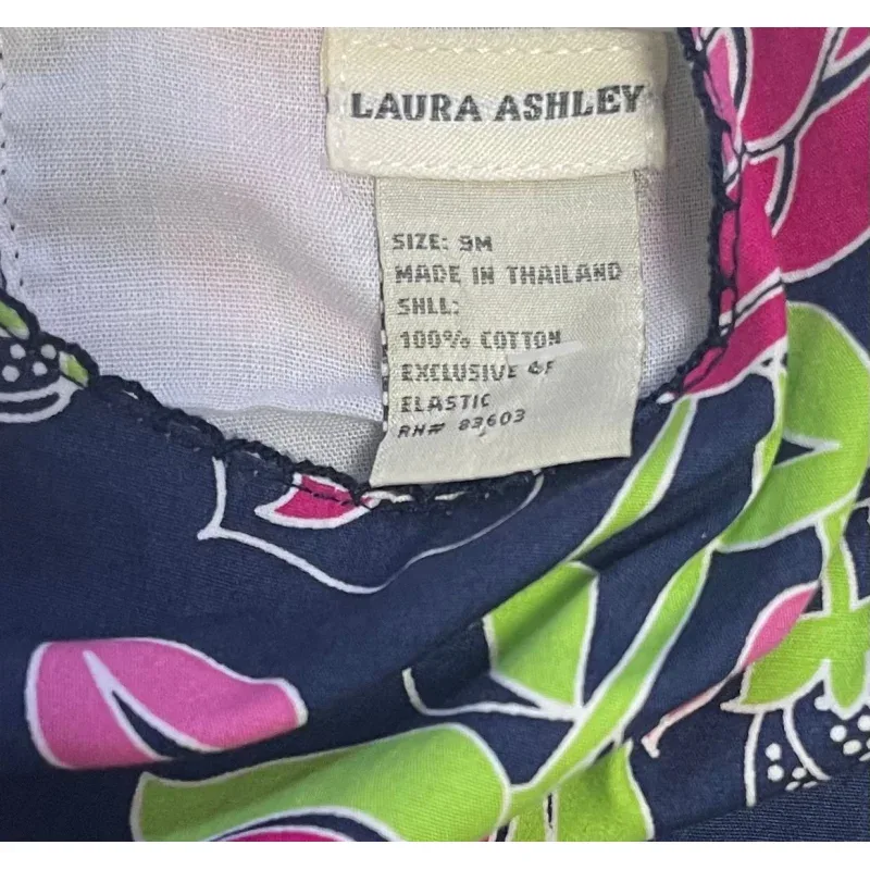 Rochie Laura Ashley bleumarin multicolor Cu imprimeu 74