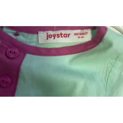 Rochie Bumbac Fără brand turcoaz pentru Bebe 56 foto 4
