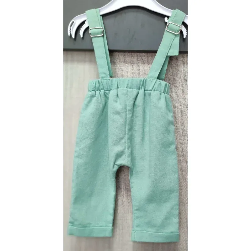 Pantalon Bumbac Fără brand verde menta pentru Bebe 68