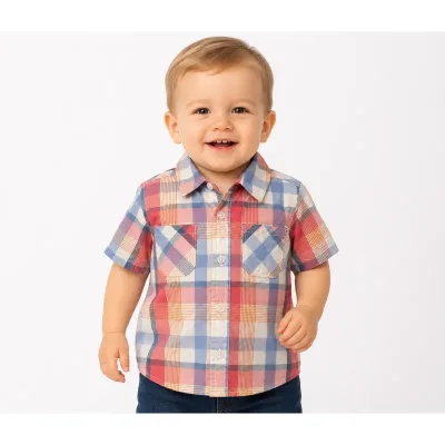 Cămăși Bumbac Joe Fresh multicolor Cu imprimeu pentru Baieti 86