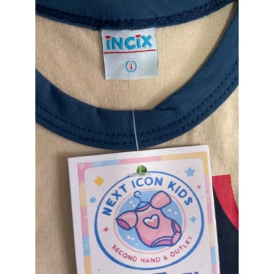 Maieu Bumbac Fără brand crem Cu imprimeu pentru Baieti 86 foto 4