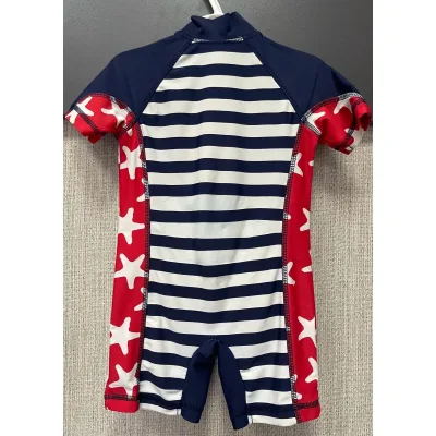 Costum de baie Next Baby rosu belumarin pentru Baieti 80 foto 3