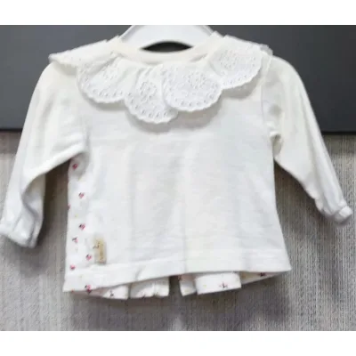 Bluza Bumbac Baby ivoire Cu imprimeu pentru Bebe 62 foto 3