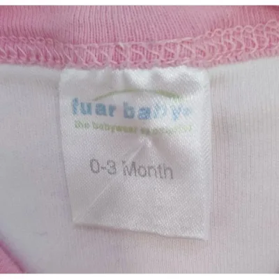 Vesta Bumbac Fără brand roz Cu imprimeu pentru Bebe 62 foto 3