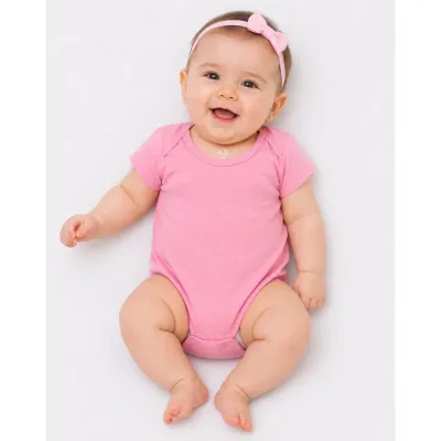 Body Bumbac H&M roz pentru Bebe 68