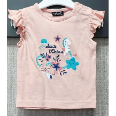 Tricou Bumbac Influx caisa Cu imprimeu pentru Fete 74 foto 2