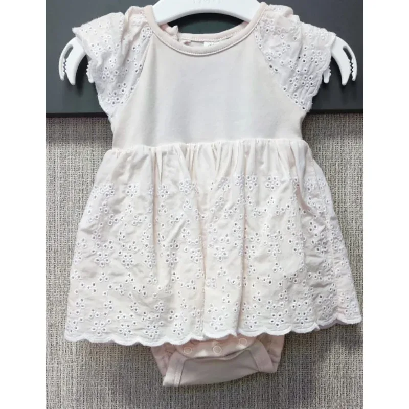 Rochie Bumbac H&M crem pentru Bebe 56