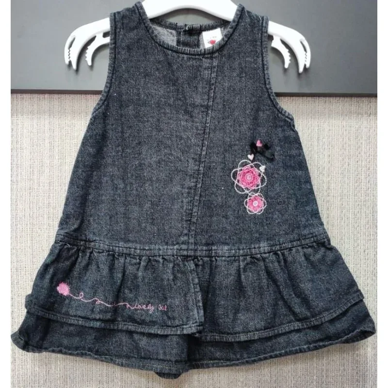 Rochie Denim C&A Baby Club gri Cu imprimeu pentru Fete 74