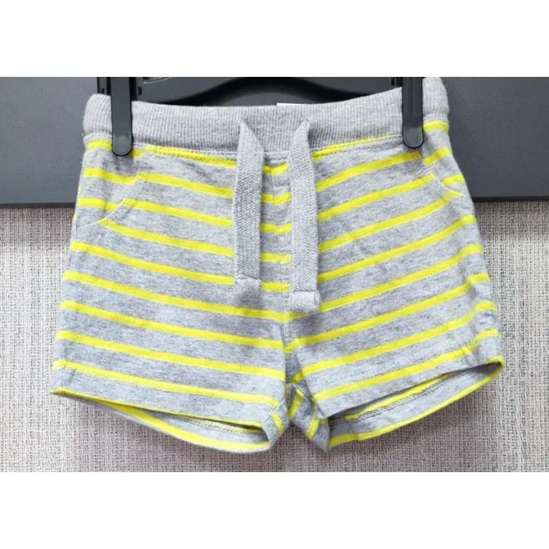 Pantalon Bumbac Lupilu gri galben pentru Baieti 80