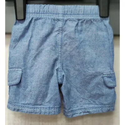Pantalon Bumbac George albastru pentru Bebe foto 3