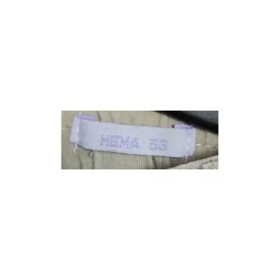 Pantalon Bumbac Hema bej pentru Bebe 56 foto 4
