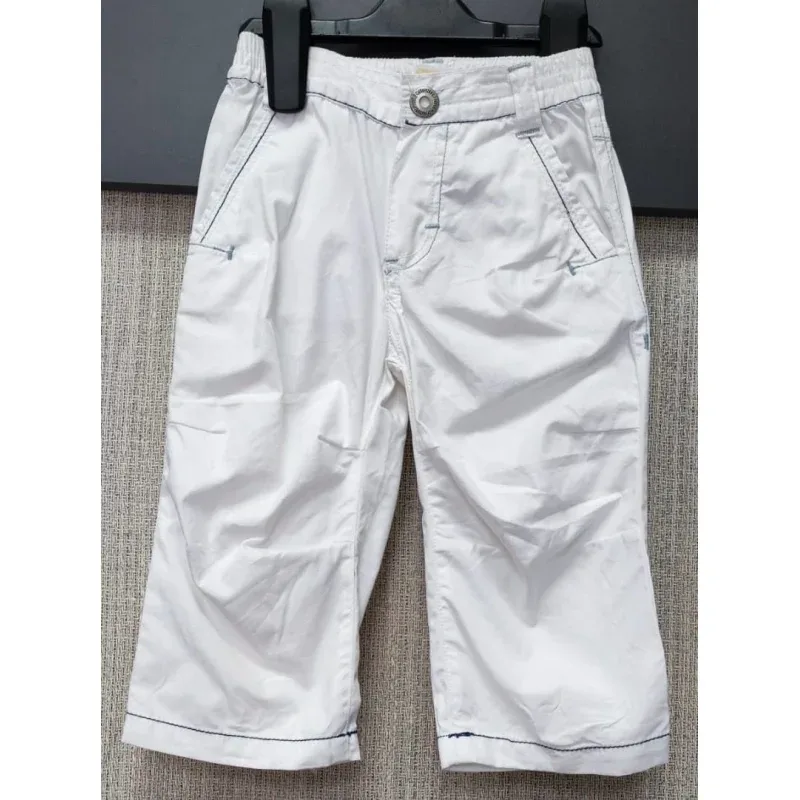 Pantalon Bumbac Fără brand alb pentru Baieti 74