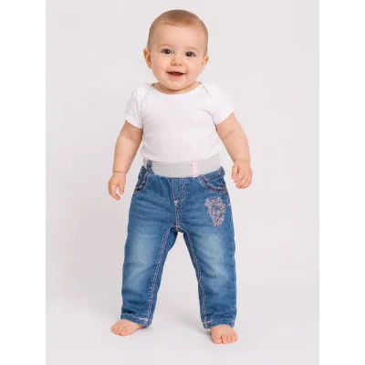 Blugi Denim Dopo Dopo Girls albastru pentru Fete 74