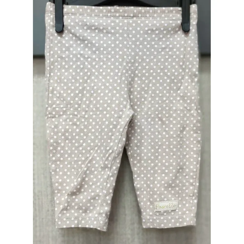 Colanți Bumbac Fără brand crem Cu imprimeu pentru Bebe 68