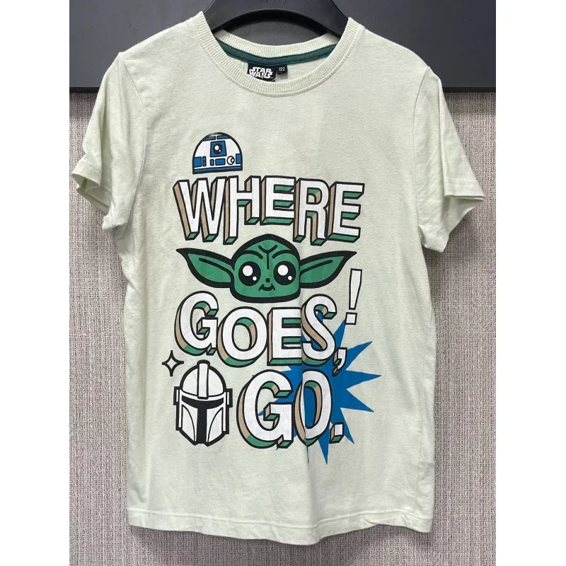 Tricou Bumbac Star Wars verde Cu imprimeu pentru Baieti 122
