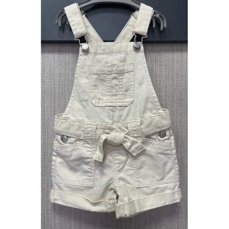 Salopeta Denim Denim Co crem pentru Fete 110