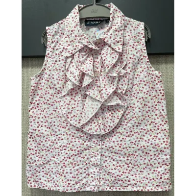 Bluza Bumbac EDC Brand alb multicolor Cu imprimeu pentru Fete 116 foto 2