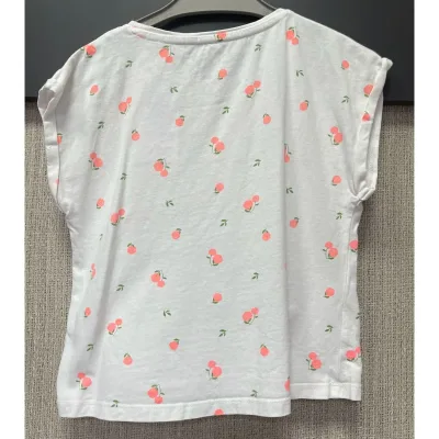 Tricou Bumbac Reserved Kids alb Cu imprimeu 110 foto 3