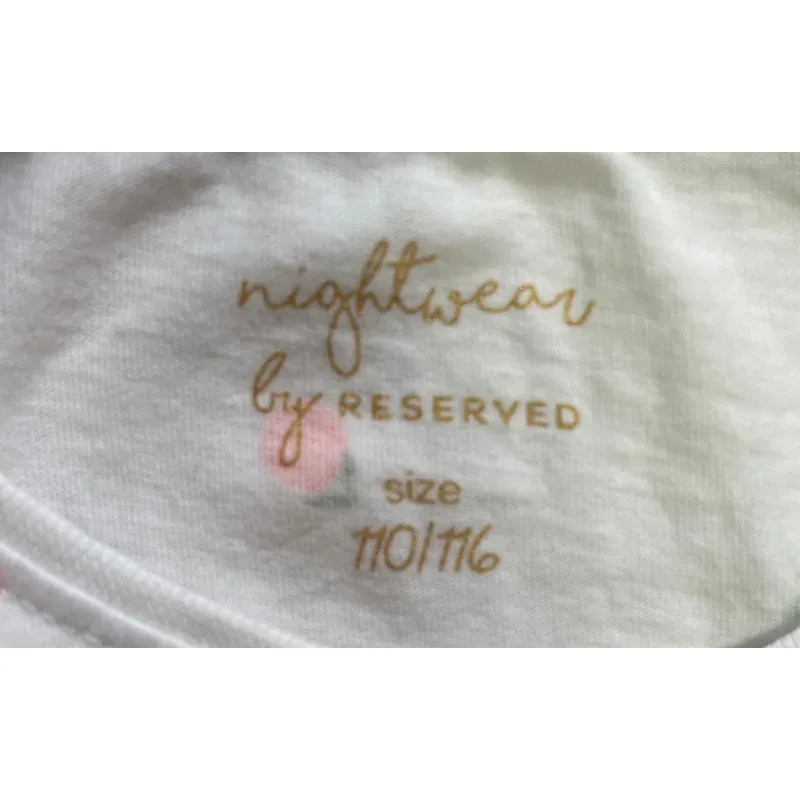 Tricou Bumbac Reserved Kids alb Cu imprimeu 110