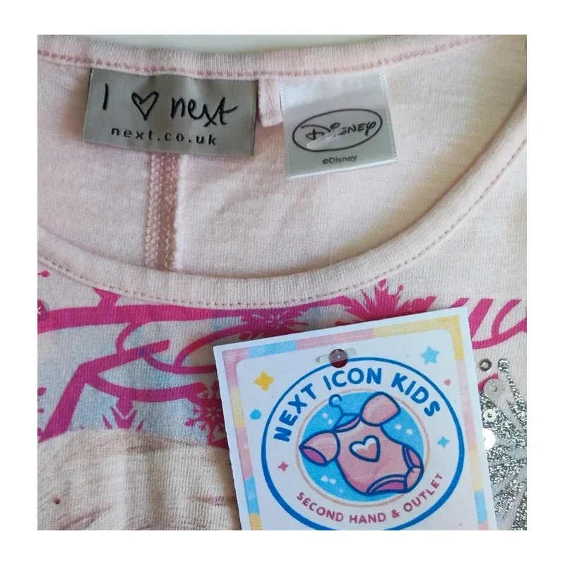 Tricou Bumbac Next roz Cu imprimeu 134