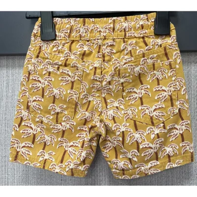 Pantalon Bumbac Du Pareil au Même Mustar pentru Baieti 98 foto 2