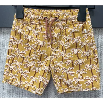Pantalon Bumbac Du Pareil au Même Mustar pentru Baieti 98