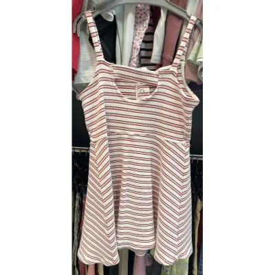 Rochie Amestec materiale Fără brand Alb rosu pentru Fete 110 foto 2