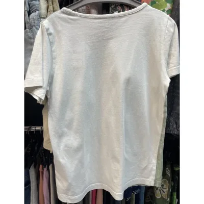 Tricou Bumbac Tom Tailor Alb Cu imprimeu pentru Fete 116 foto 2