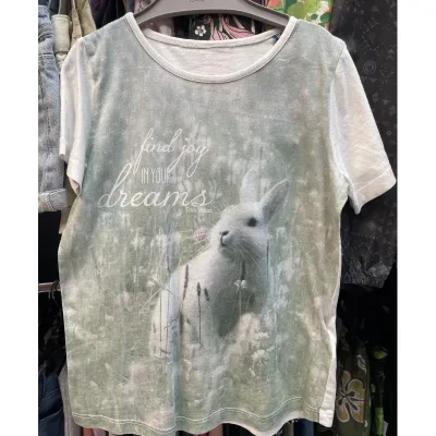 Tricou Bumbac Tom Tailor Alb Cu imprimeu pentru Fete 116