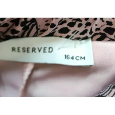Fusta Amestec materiale Reserved Roz negru Cu imprimeu pentru Fete 164 foto 2