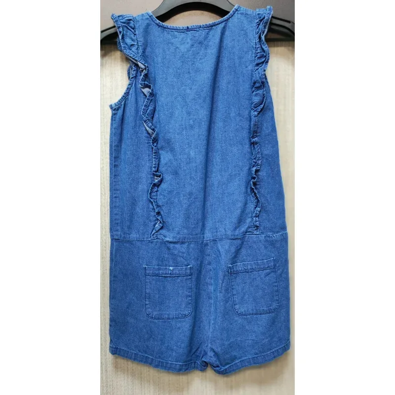 Salopeta Denim Kiabi Albastru pentru Fete 146